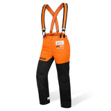 Chainsaw Trouser Type C Classic -Orange Black - CH030/031