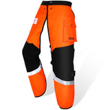 Chainsaw Chaps  Class C -Orange Black - CH026