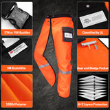 Chainsaw Chaps Class B-Orange-CH016