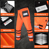 Chainsaw Chaps Class A-Orange-CH011