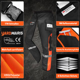 Chainsaw Chaps Type B Technical EU - Orange Black -CH034