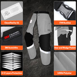 Chainsaw Chaps  Class C -Black Grey - CH027