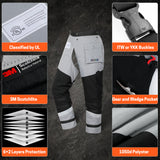 Chainsaw Chaps Classic D -Black Grey—CH025