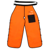 Chainsaw Chaps Type B Classic EU - Orange Black -CH036