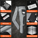Chainsaw Chaps Class B-Black Grey-CH019