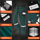 Chainsaw Chaps Class B-Green-CH017