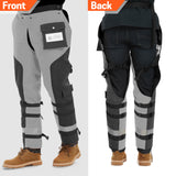 Chainsaw Chaps Class A-Black Grey-CH014