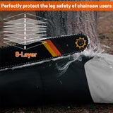 Chainsaw Chaps Classic D -Black Grey—CH025
