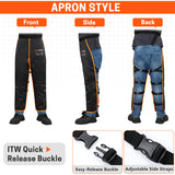 Chainsaw Chaps Type B Classic EU - Black -CH037