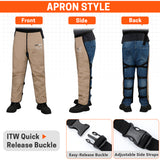 Chainsaw Chaps Type B Classic EU - Khaki -CH038