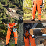 Chainsaw Chaps Class B-Orange-CH016