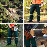 Chainsaw Chaps Class B-Green-CH017
