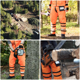 Chainsaw Chaps Class A-Orange-CH011