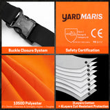 Chainsaw Chaps Type B Classic EU - Orange Black -CH036