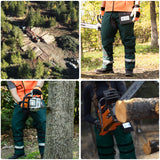 Chainsaw Chaps Class A-Green-CH012