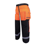 YARDMARIS Technical Version Chainsaw Chaps, Protective Chainsaw Pants,Safety Apron with Pocket, Class B