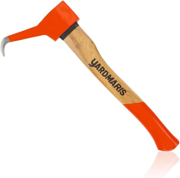 17.3in Pickaroon Logging Tool, Hookaroon Logging Tool, Ergonomic Anti-Slip Handle Lightweight Forestry Pick Tool for Dragging and Stacking Firewood