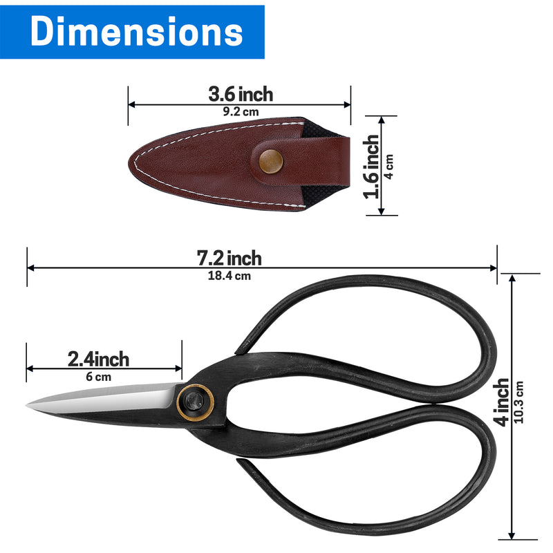 YARDMARIS Japanese Bonsai Pruning Scissors