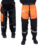 YARDMARIS Technical Version Chainsaw Chaps, Protective Chainsaw Pants,Safety Apron with Pocket, Class B