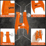 Filing Vise, Stump Vise for Chainsaw Sharpening, Chainsaw Guide Vise for Filing Chains, Portable Chainsaw Accessories for Stable Filing Set-up