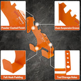 Chainsaw Holder, Heavy Duty Chainsaw Wall Mount, Chainsaw Hanger, Garage Organization Shed Storage Chainsaw Rack