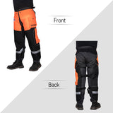 Chainsaw Chaps Class B Technical -Orange Black-CH022