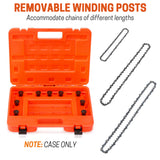Chainsaw Chain Organizer Case - Orange - CH110