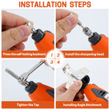 Electric Chainsaw Sharpener Kit - CH076