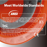 Chainsaw Helmet, Forestry Safety Helmet System with Face and Hearing Protection, Protective Hat with Visor and Muff