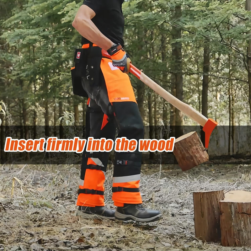 17.3in Pickaroon Logging Tool, Hookaroon Logging Tool, Ergonomic Anti-Slip Handle Lightweight Forestry Pick Tool for Dragging and Stacking Firewood