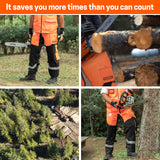 Chainsaw Chaps Class B Technical -Orange Black-CH022
