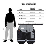 Chainsaw Chaps Class B Technical -Black Grey-CH023
