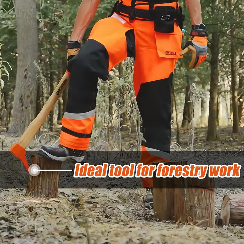 17.3in Pickaroon Logging Tool, Hookaroon Logging Tool, Ergonomic Anti-Slip Handle Lightweight Forestry Pick Tool for Dragging and Stacking Firewood