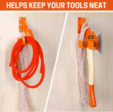 Chainsaw Holder, Heavy Duty Chainsaw Wall Mount, Chainsaw Hanger, Garage Organization Shed Storage Chainsaw Rack