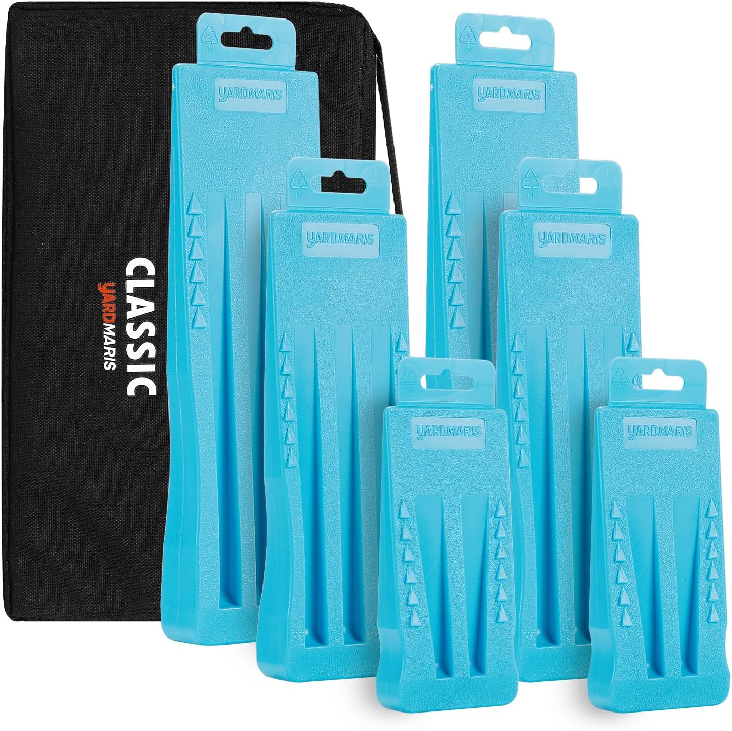 080 Pcs Tree Felling Wedges, Chainsaw Wedges Set with Pouch Yardmaris