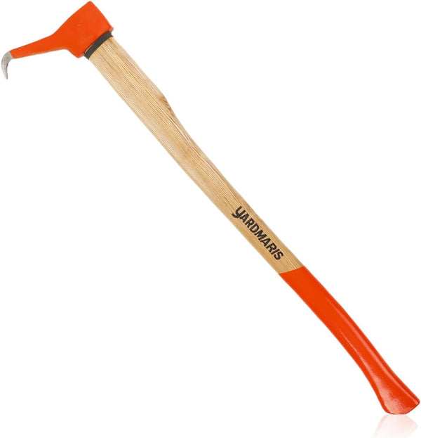 17.3in Pickaroon Logging Tool, Hookaroon Logging Tool, Ergonomic Anti-Slip Handle Lightweight Forestry Pick Tool for Dragging and Stacking Firewood