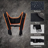 Tool Belt Suspenders -Orange -CH132