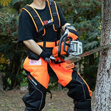 Tool Belt Suspenders -Orange -CH132